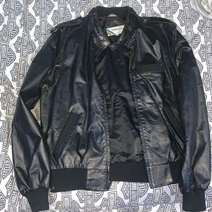 Vintage 1980s MEMBERS ONLY Leather Jacket